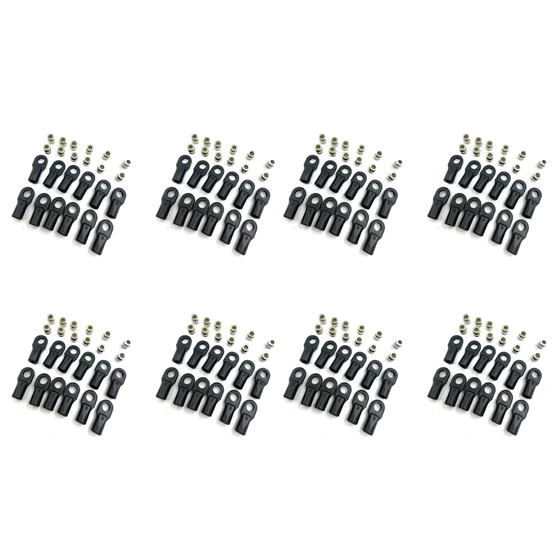 96Pcs 5347 Rod End Ball Joint General Trolley Ball Sets For 1/10 Traxxas E-REVO REVO SUMMIT-[A68T]