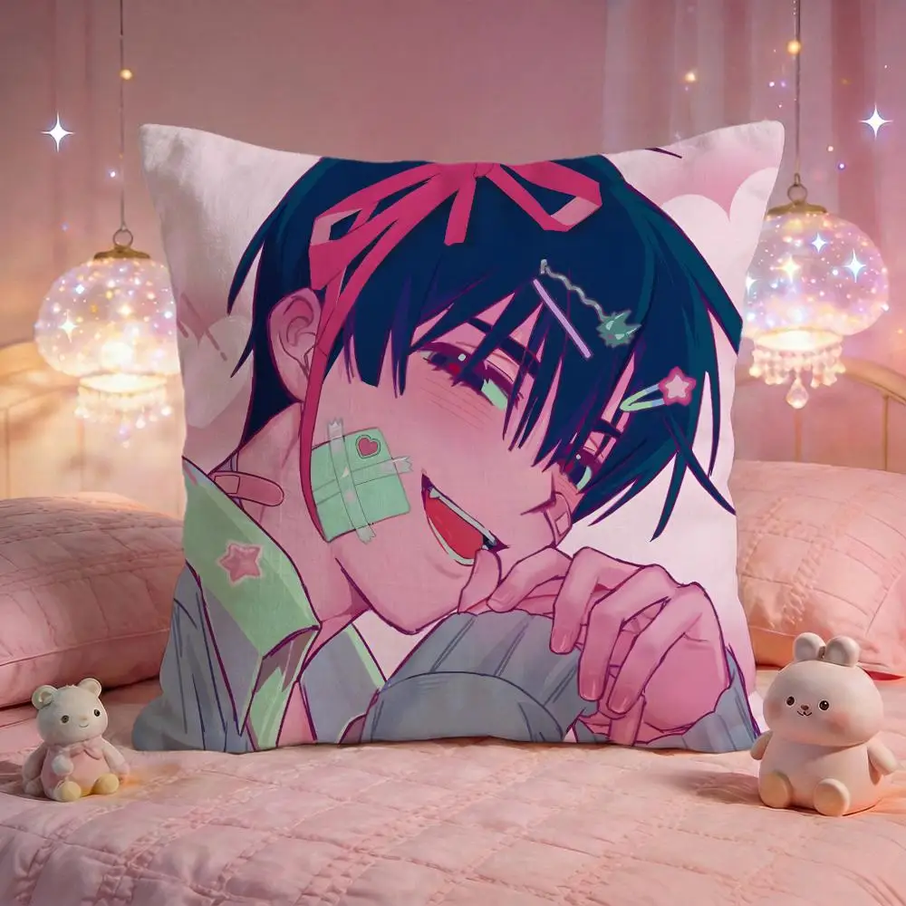 a-Alien Stage anime Cushion Cover Premium Comfort Reversible Pillow Cove -Two in One Design for Any Room & Car Interior