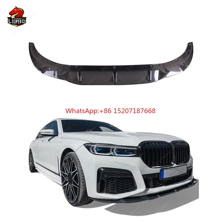 

High quality For BMW 7 Series G11 G12 G13 Front Lip Body Kit upgrade to RKP style Front Lip Car Exterior Facelift Accessories