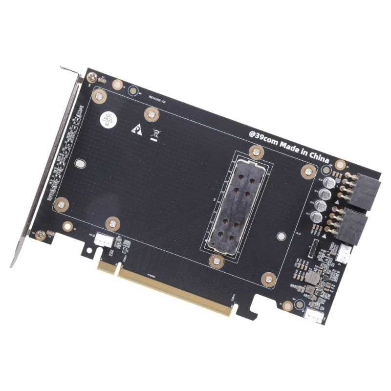 U55B Universals SXM2 Graphics Card Converters PCIe X16 Interfaces Adapter With Fan Regulation