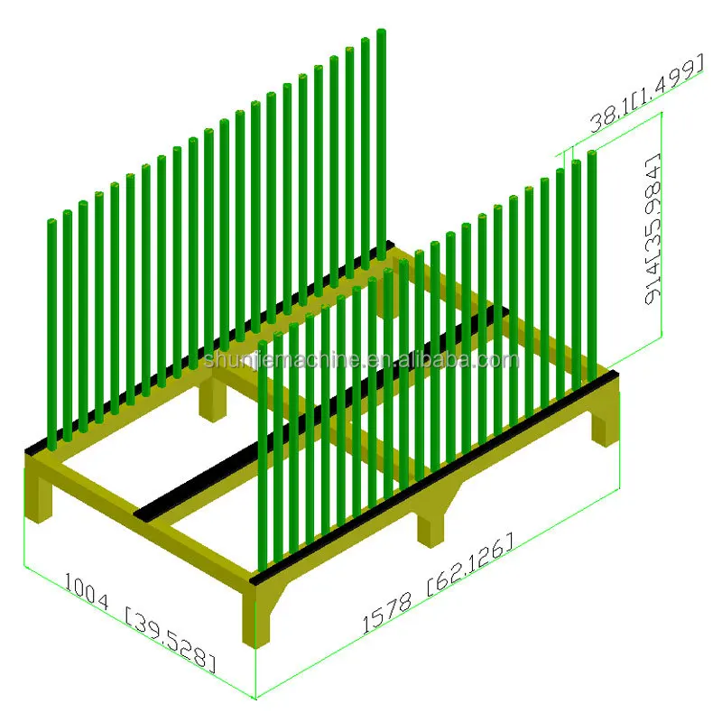 Customized 21 Slots 3000lb Glass Harp Racks Heavy Duty   Stand Slab Granite Steel Storage Racks