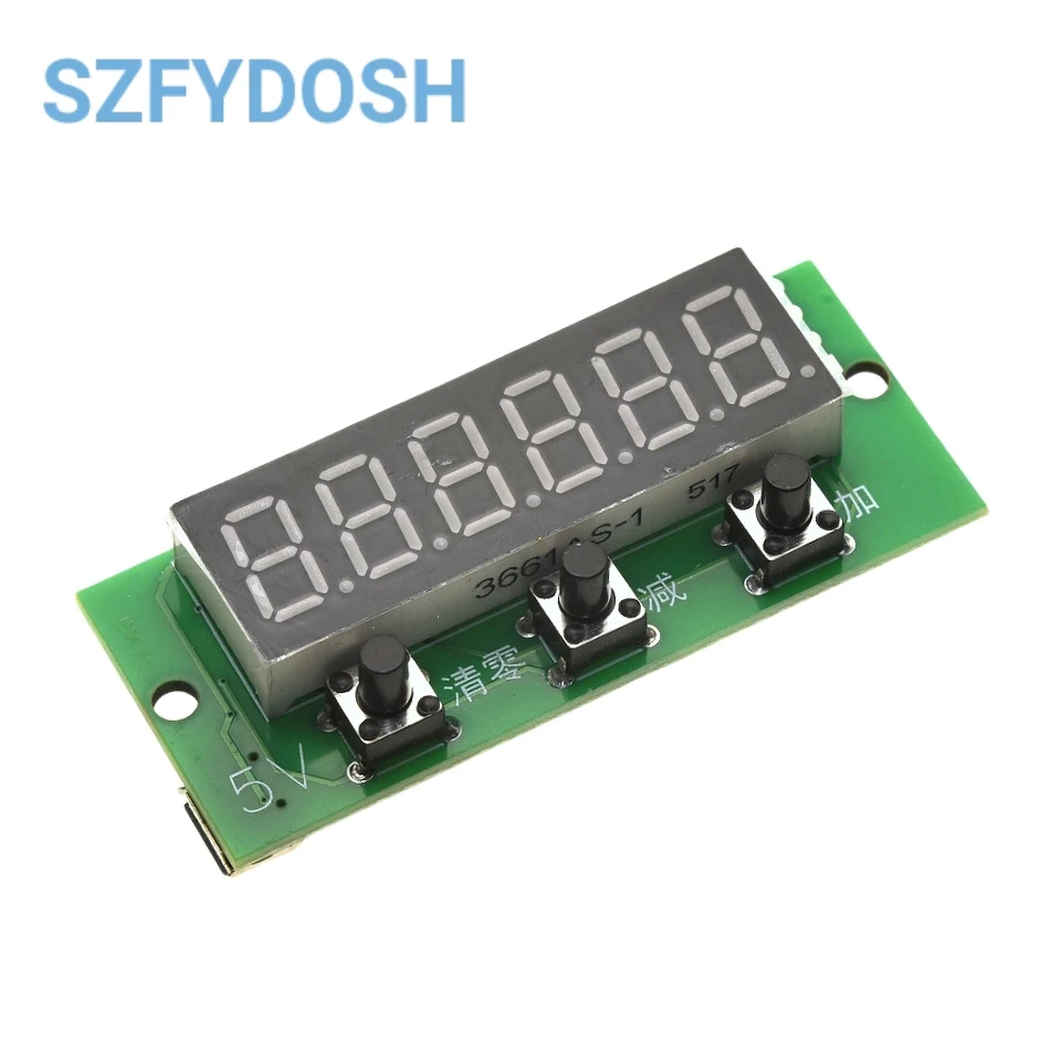 6-Digit Red Led Dis…