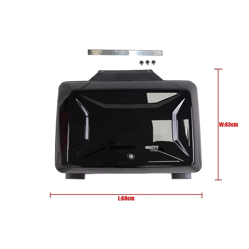 2025 Hot Sell Design Side Mounted Gear Luggage Storage Box Carrier With Lock for 2022 Fortuner Car Exterior Accessories