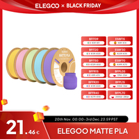 ELEGOO Matte PLA Filament 1KG,1.75mm FDM 3D Printer Filament Dimensional Accuracy +/- 0.02mm, 1kg Carboard Spool (2.2lbs)