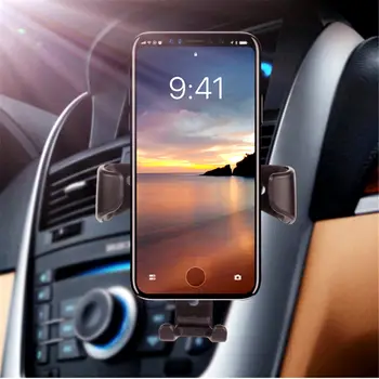 Držák mobilního telefonu do výdechu vzduchu do auta pro Suzuki SX4 SWIFT Alto Liane Grand Vitara Jimny S-Cross 10 nejlepší prodej Držák telefonu pro Suzuki Jimny - №4