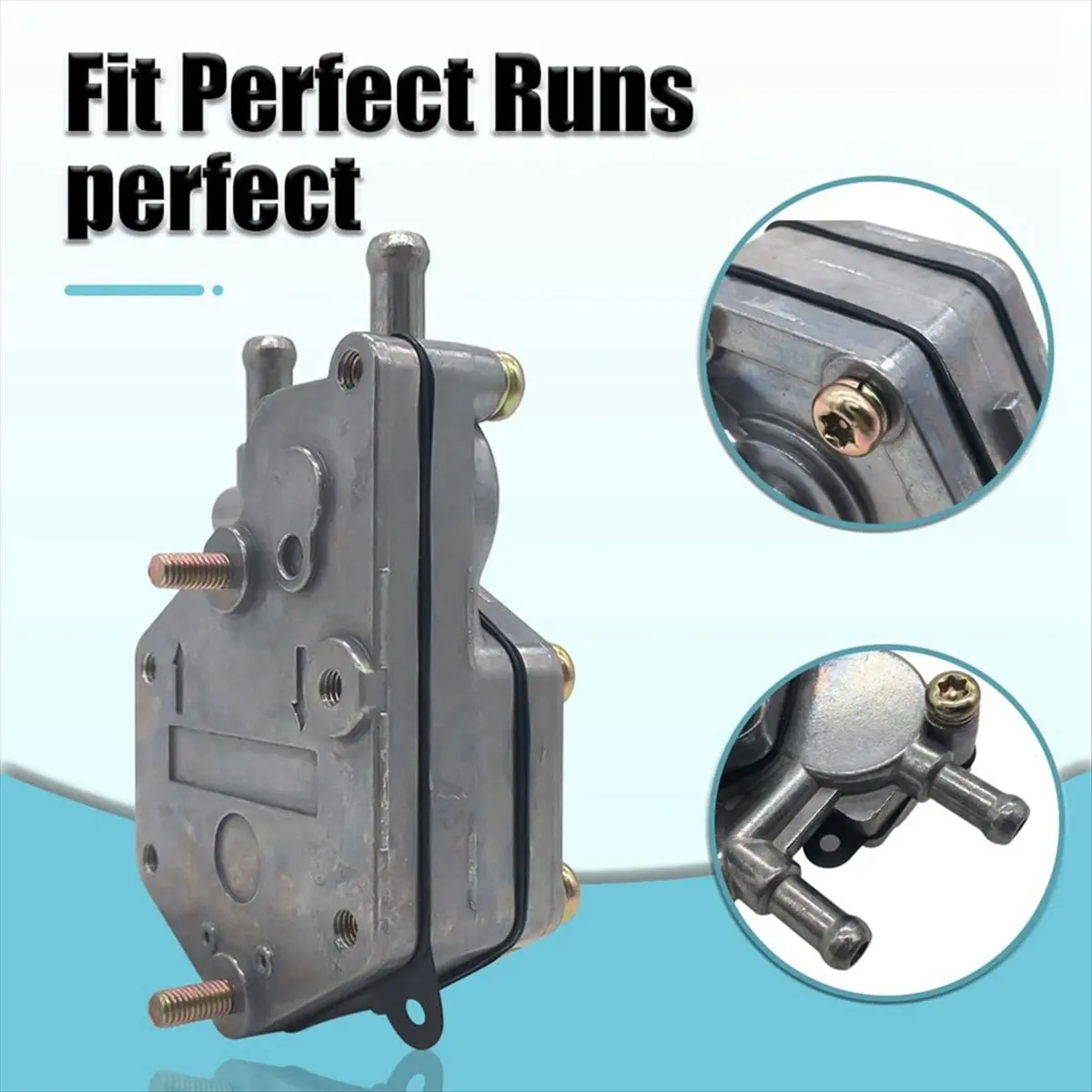 B09A Fuel Pump Valve Petcock Fuel Shutoff Valve Knob for Polaris Trail Boss 330 2003-2009 7052161 5432559 7052161