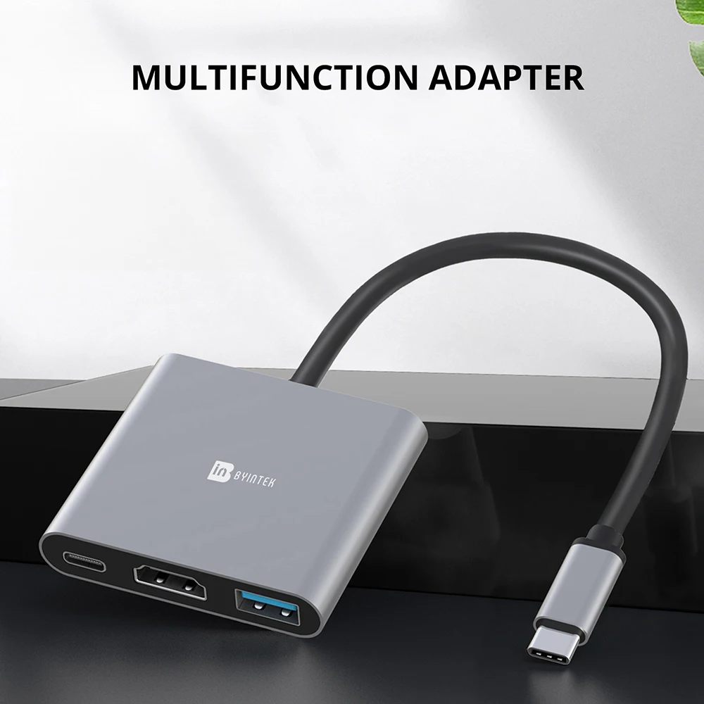 VEVSHAO USB アダプター Type-c から 4K HDMI-コンピューティング ドッキング ステーション サポート MST Macbook HP マルチポート USB-C ハブ用