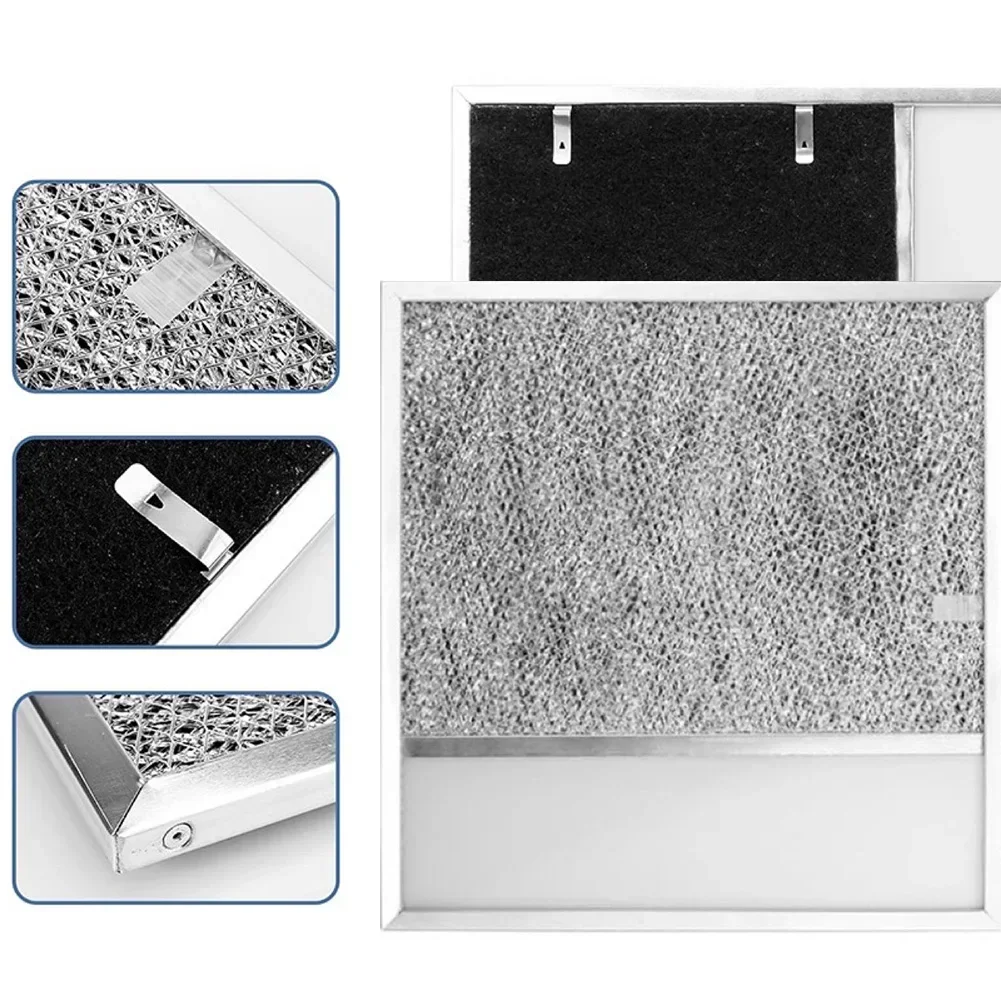 1/2pcs Filter For Broan R610045 R610050 SR610045 For 883093 Home Improvement Aluminum Range Hood Filter Replacement Parts