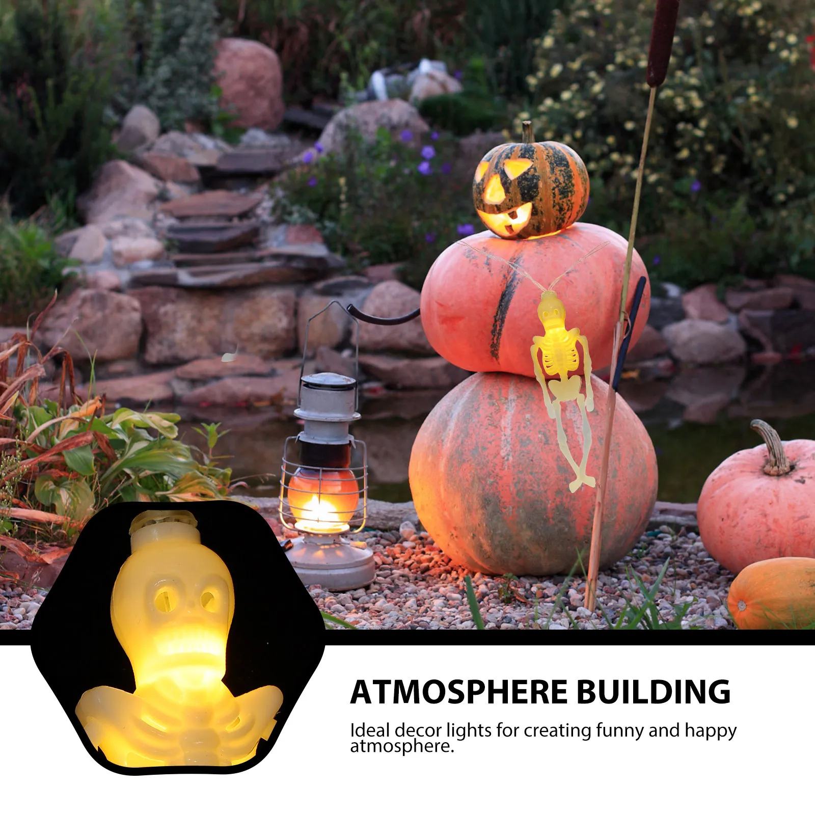 

1Pcs Halloween Lamp String LED Decorative Lights for Party Home Bar Mall Ktv Outdoor Atmosphere Lamp String