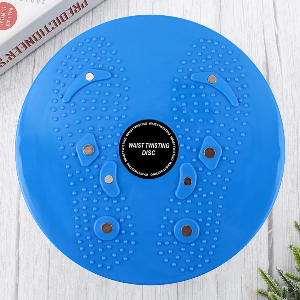 Blue Twisting Disc Waist Shaping Exercise Equipment Small Indoor Rotating Board Fitness Twisting Waist Machine Slimming
