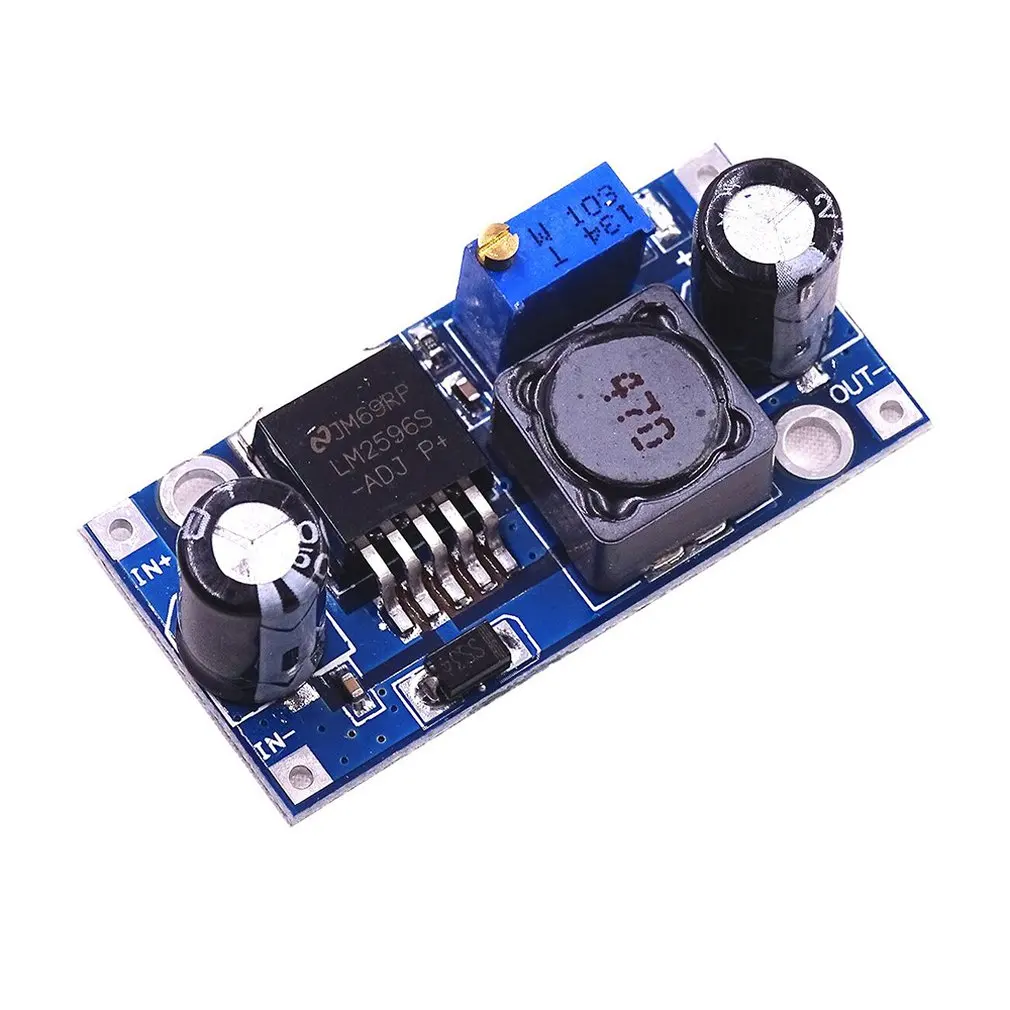 

A122 Lm2596s-adj Dcdc Step-down Power Supply Module 3a Adjustable Voltage Regulator 24v To 12v 5v 3v Dropshipping Wholesale