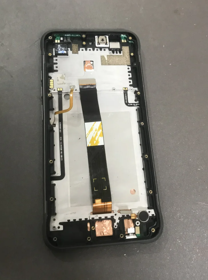 

Original Touch screen + LCD display + Frame for UMIDIGI BISON X10 Helio P60