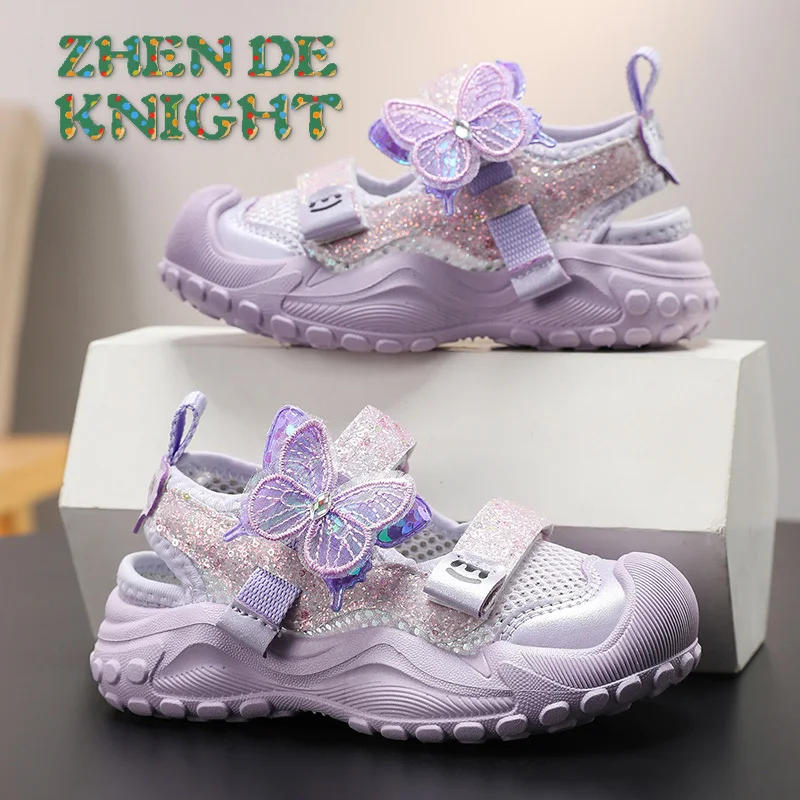 

Fashion Hollow Out Non-slip Flat Sport SandalsSummer Children Boys Girls Kids Toddler Outdoor Toe-covered Casual Beach Shoes