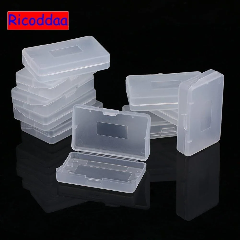 Transparent Game Storage Box Card Collection Protection Anti Dust Cover Cartridge Game Case For Game Boy Advance GBA GBASP