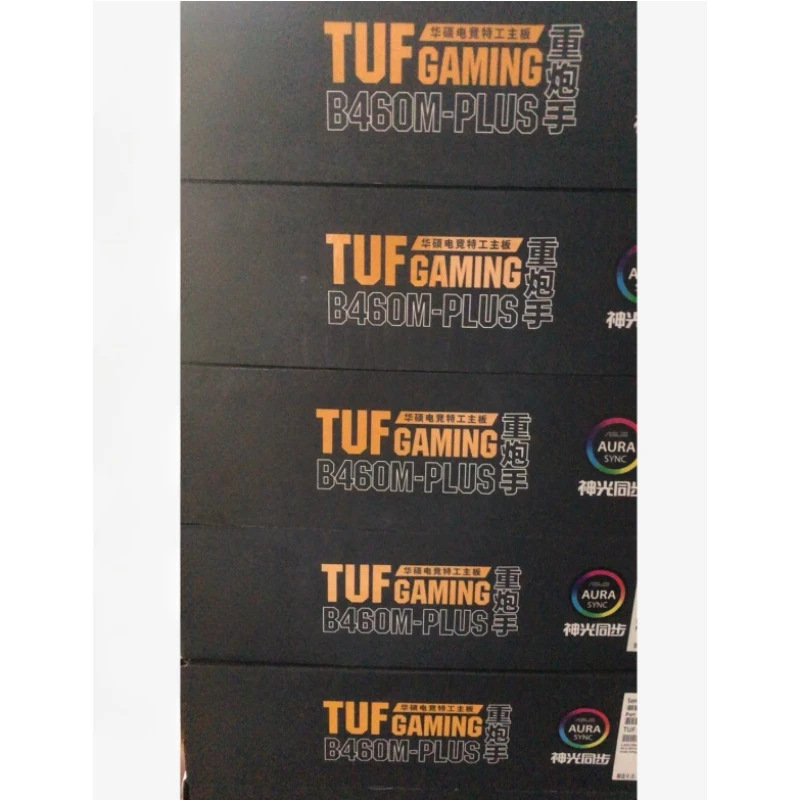 Used TUF GAMING B460M-PLUS Motherboard LGA1200 Supports 10th Gen Core CPU Retail Color Box In Stock for Asus TUF
