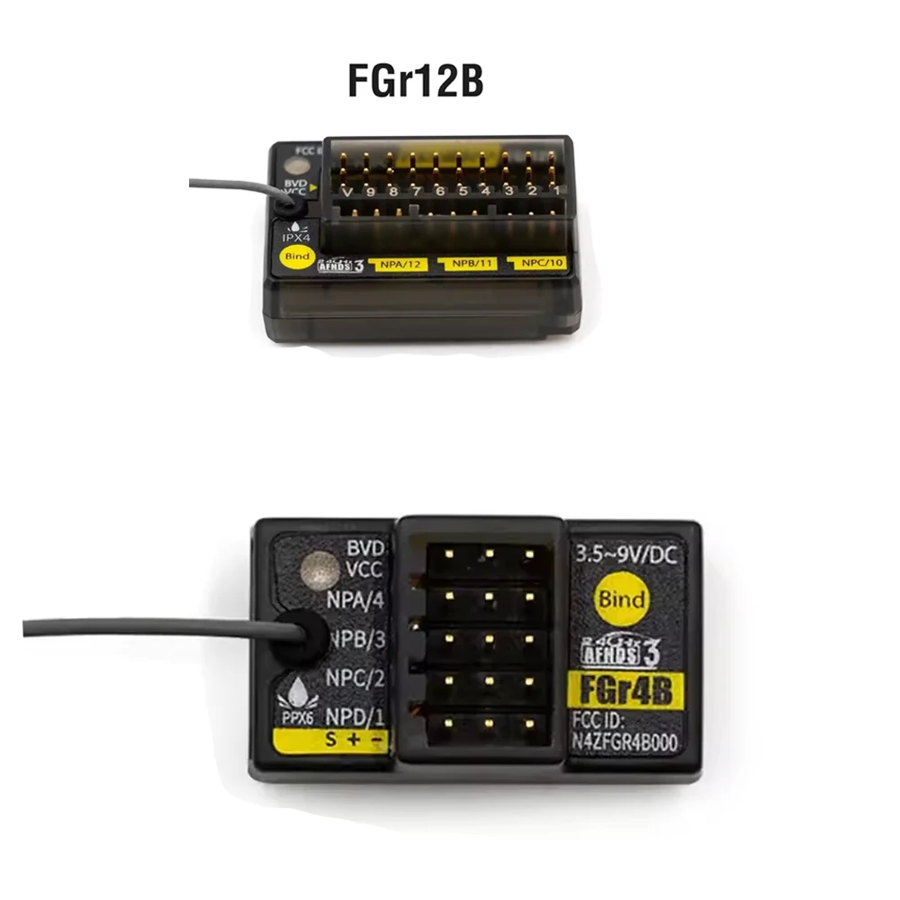 

FLYSKY FGR4B FGR8B FGr12B 2,4 ГГц 8/12CH приемник PWM PPM Ibus для afhds3 NB4/PL18/frm302 RC автомобиль/доставка