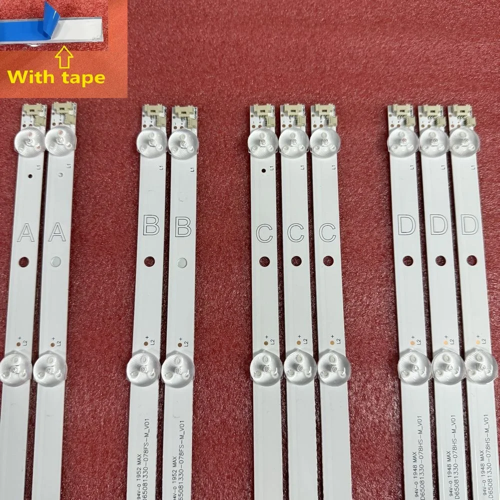 

LED backlight strip for andersson LED6545UHDA JVC LT-65VU8000 LT-65VA8000 LT-65VAQ7200 VES650QNTL-2D-N41 VES650QNTS-2D-N41