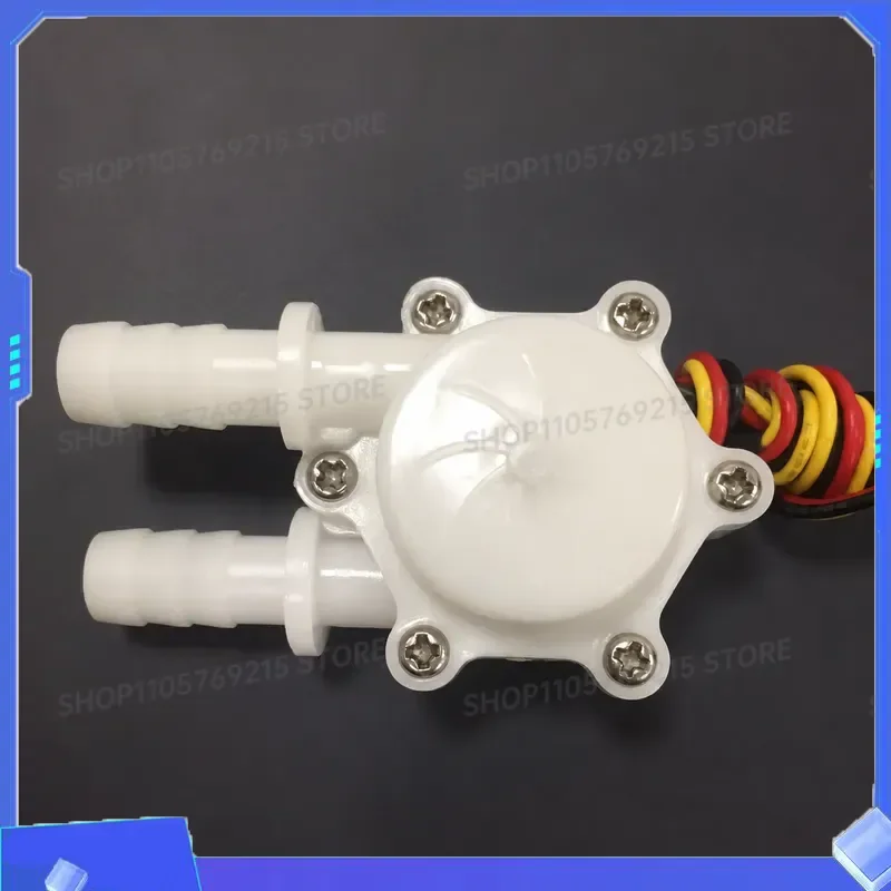 for POM Food Grade Flow Switch Water Flow Meter G3 8 Barb Type Hall Effect Water Flow Sensor