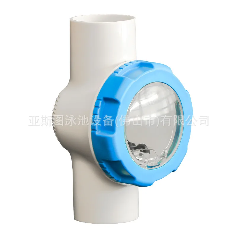 Swimming Pool Visual Check Valve, One‑Way Flow Pipeline Safety Non‑Return Valve, Water Treatment Accessory