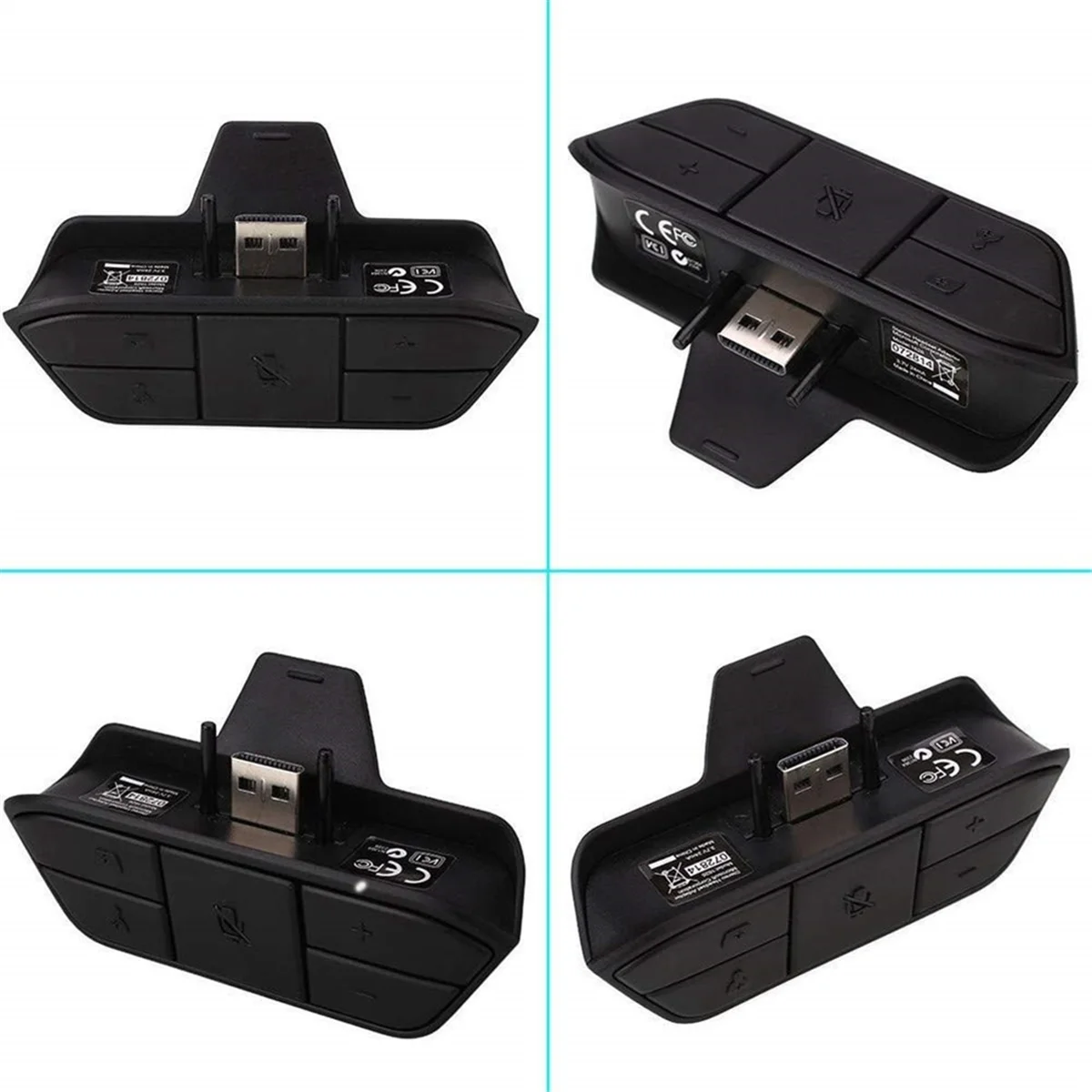 

Audio Adapter Adjust Audio Balance Audio Mic Headphone Converter 3.5mm Audio Jack Headset Adapter for Game Controller