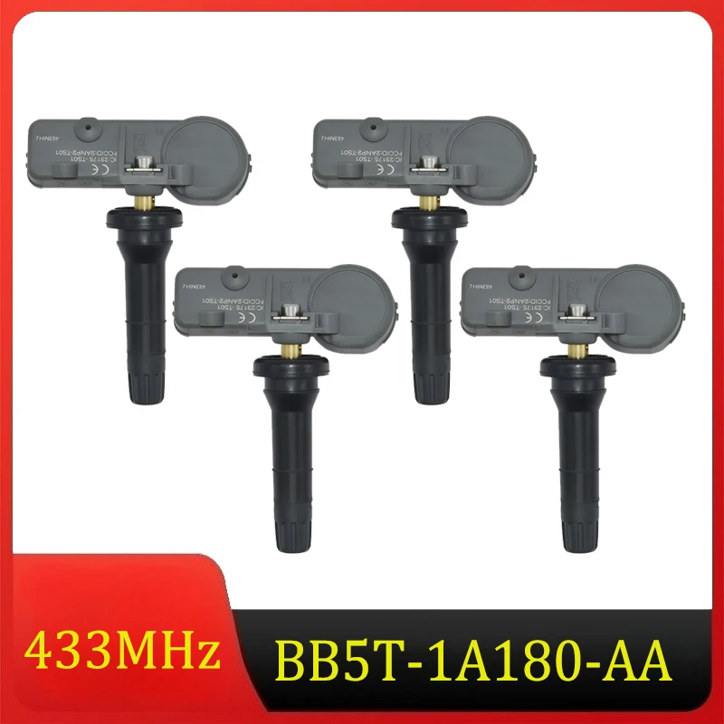 

Датчик давления в шинах BB5T-1A180-AA для Ford Edge, Escape, Explorer, F-150, Mustang, B-MAX, Ecosport, DV6T-1A180-AA, 433 МГц, TPMS