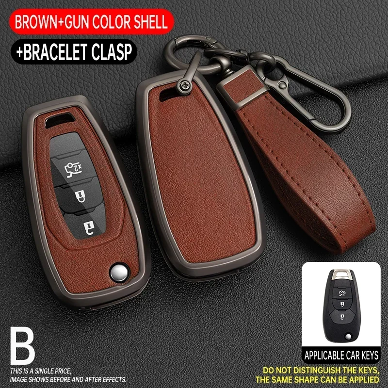 

3 Buttons Zinc Alloy Car Remote Flip Key Fob Shell Key Cover Case For Chevrolet Cruze Aveo Malibu Onyx LTZ 2014-2018 Key Holder