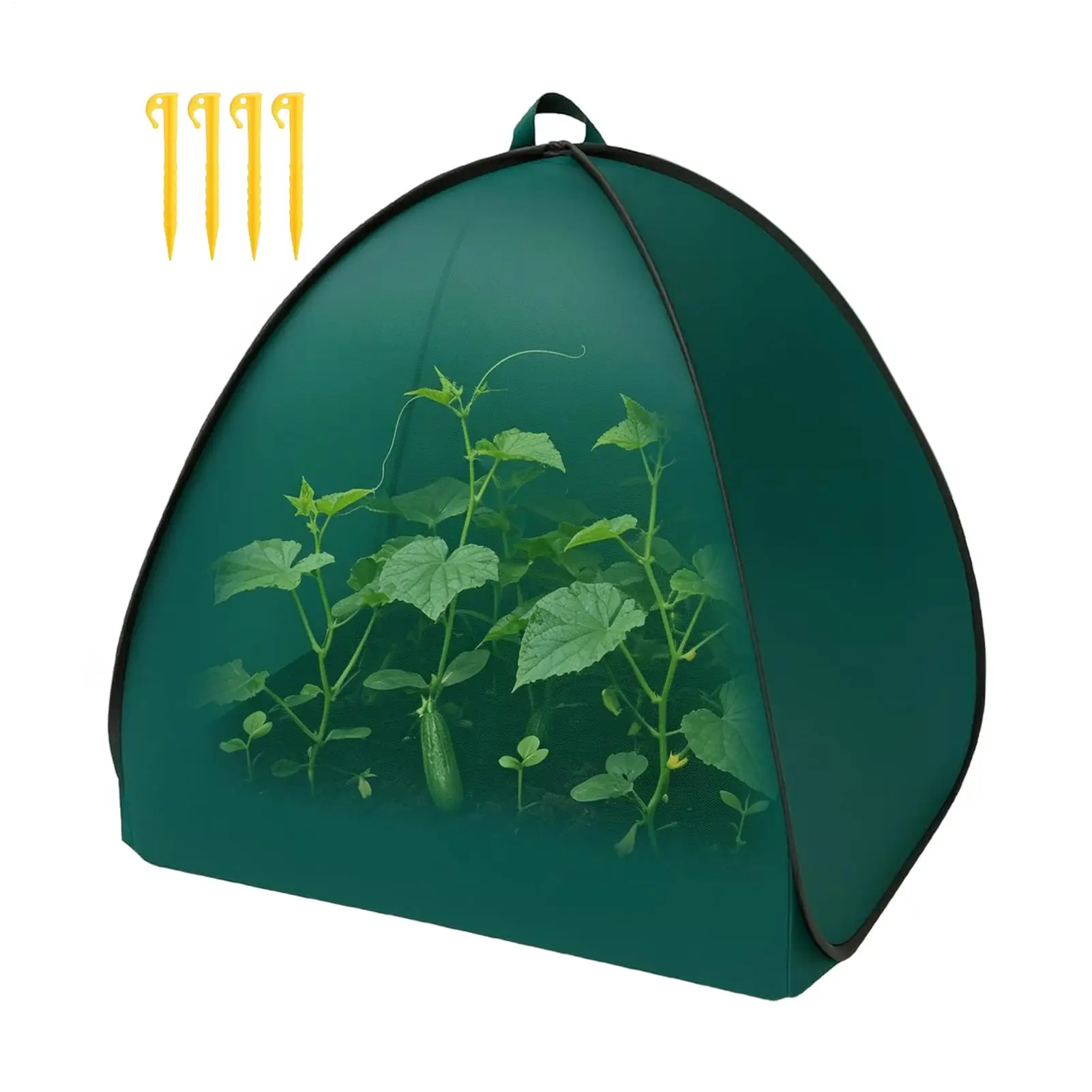 Mesh Plant Protection Tent Pop-up Garden Mesh Cover Non-Woven Foldable Outdoor Barrier Garden Cover Plant Winter Protection