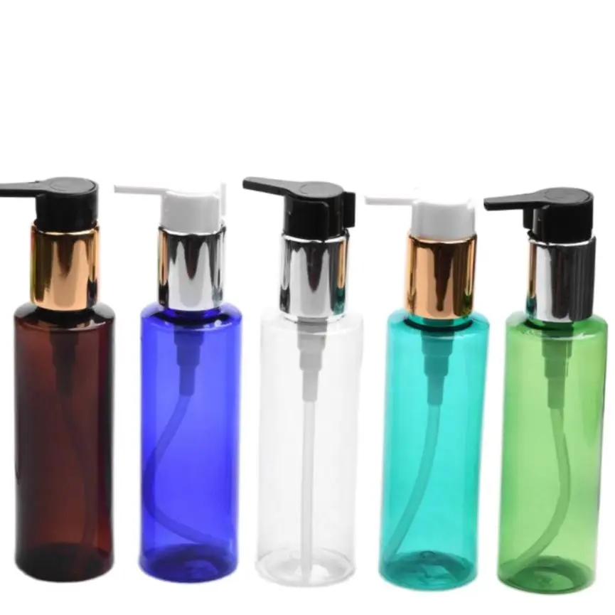 

100ml/120ML plastic PET BOTTLE lotion/emulsion/serum/moisture/face cleaning gel essence toner skin care cosmetic packing