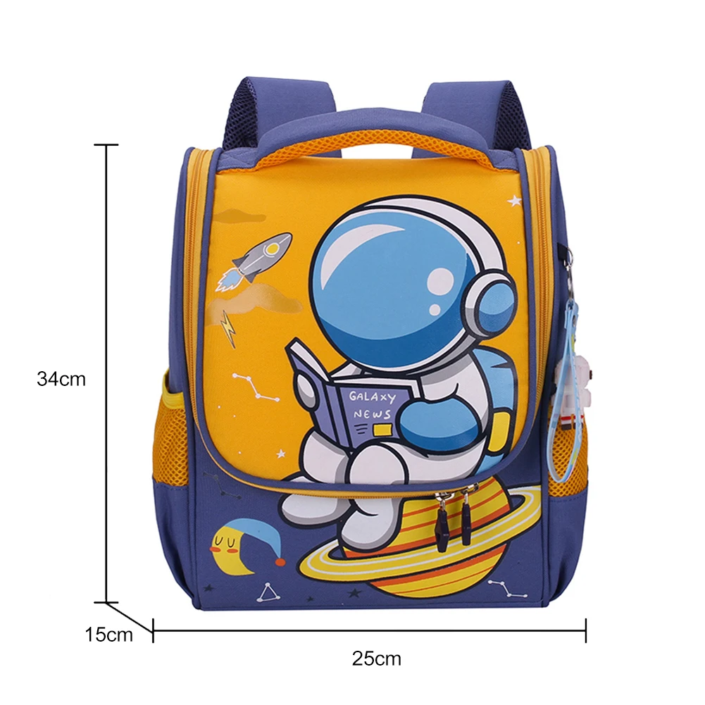 Boy Backpack Kindergarten Boys Astronaut Rabbit Children‘s Backpacks Student Schoolbag Gift Cartoon Backpack Knapsack Grade 1-9