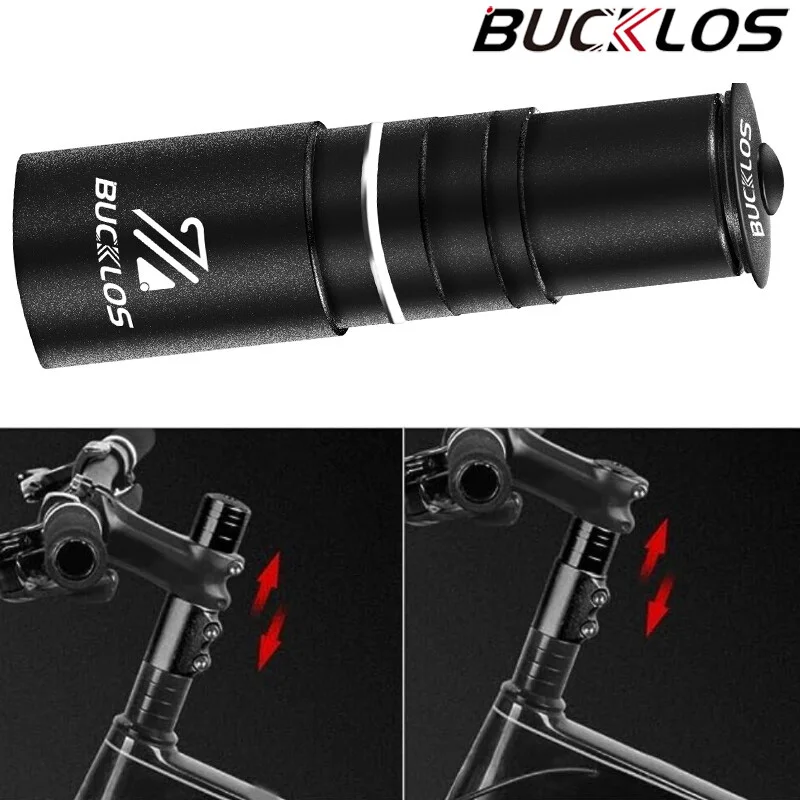 

Bicycle Fork Stem 100/135/165/180/200/210MM Aluminum Alloy Height Extender Mountain Bike Handlebar Rise Up Adapter MTB Power
