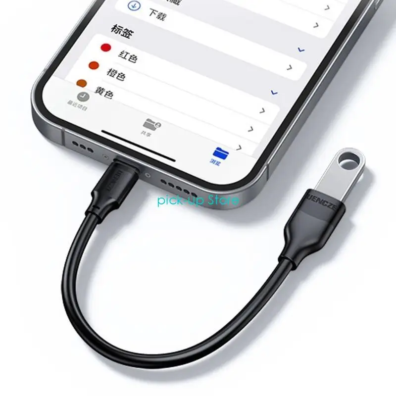 Q5WA USB C do USB OTG kabel do podkładki telefonicznej S24 S23 i innych urządzeń USB C