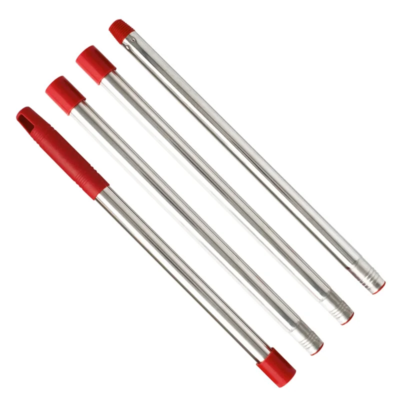 ABNO-Spin Mop Replacement Handle 30-58 Inch Adjustable Stainless Steel Stick Compatible With Ocedar A