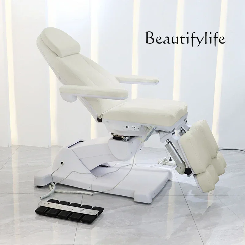 BJ VIPElectric Foot Care Chair Maintenance Bed Rotatable Seat Adjustable Leg Support Beauty Pedicure Chair X