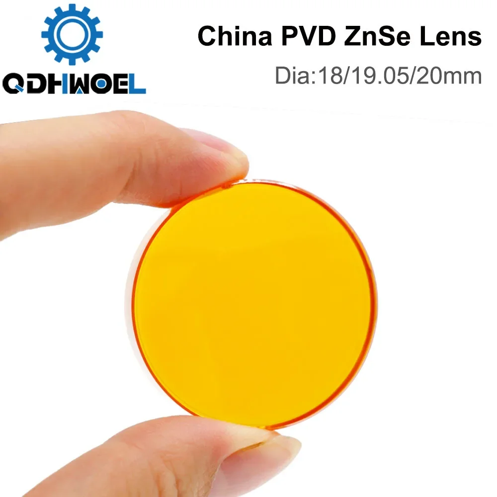 Imagem -03 - Lente de Foco Znse Qdhwoel China Pvd Co2 Dia.18 1905 20 mm Fl38.1 508 635 1016 127 mm 154 para Máquina de Corte e Gravação a Laser