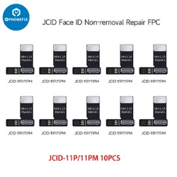 JCID Face ID Repair Without Soldering FPC Flex Cable for iPhone X/XS/XS MAX/XR/11/11 Pro/11 Pro Max/12/12 Pro/12 mini/12 Pro Max