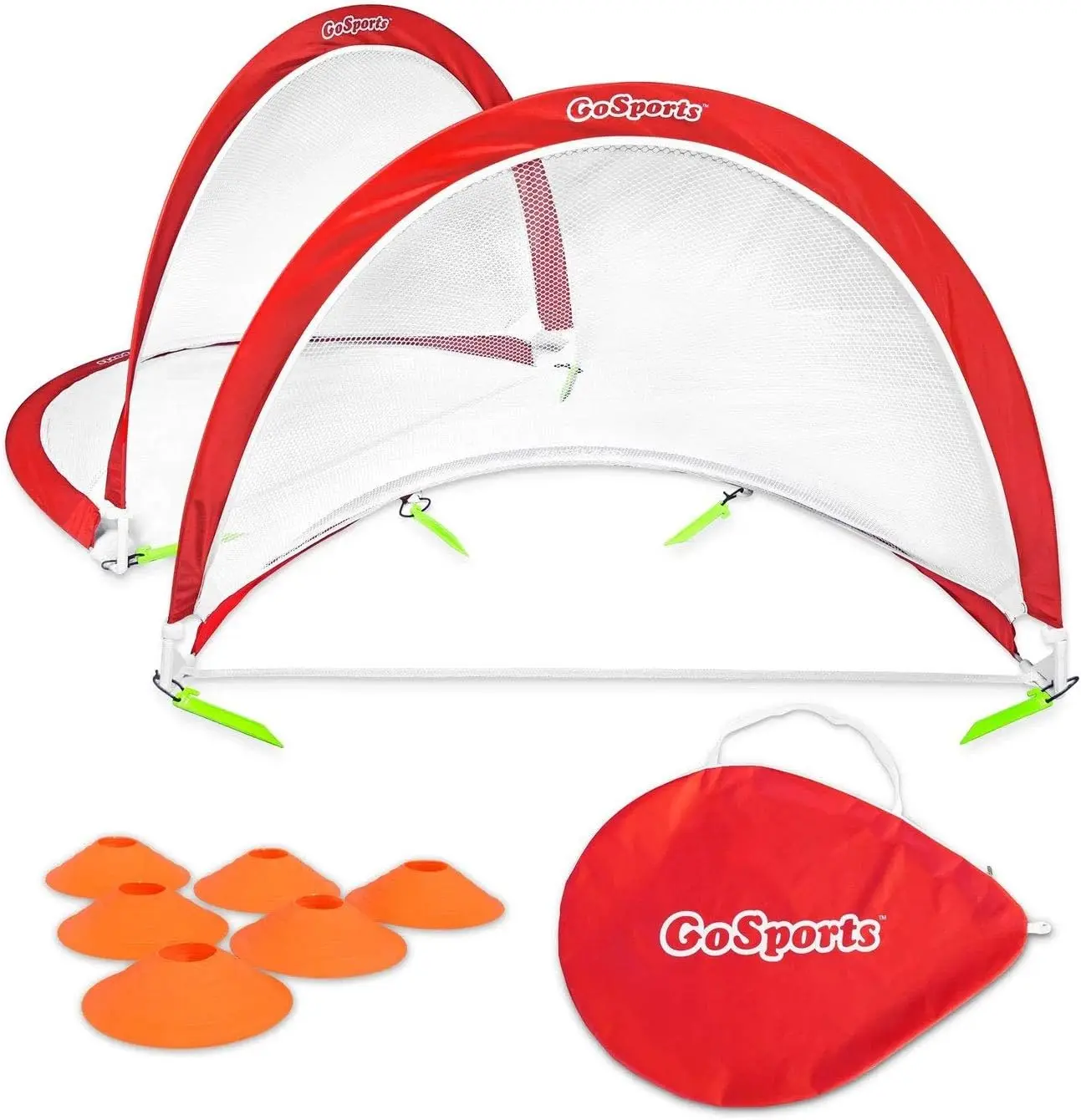 

Portable Soccer Goals Set with Carrying Case for Backyard Training