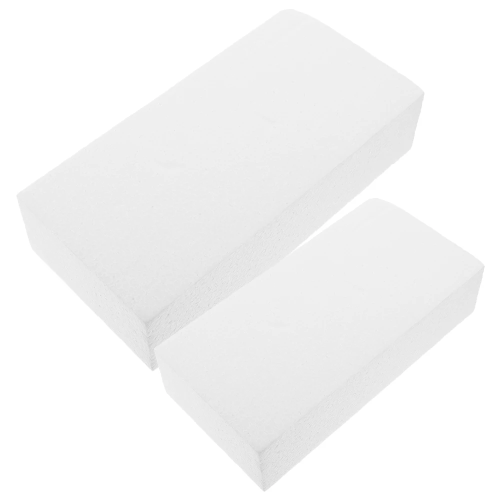 

2Pcs Blank Foam Block DIY Crafts Foam Block Handmade Foam Block Model Craft Foam Sculpting Block Modeling Foam Block DIY Supply