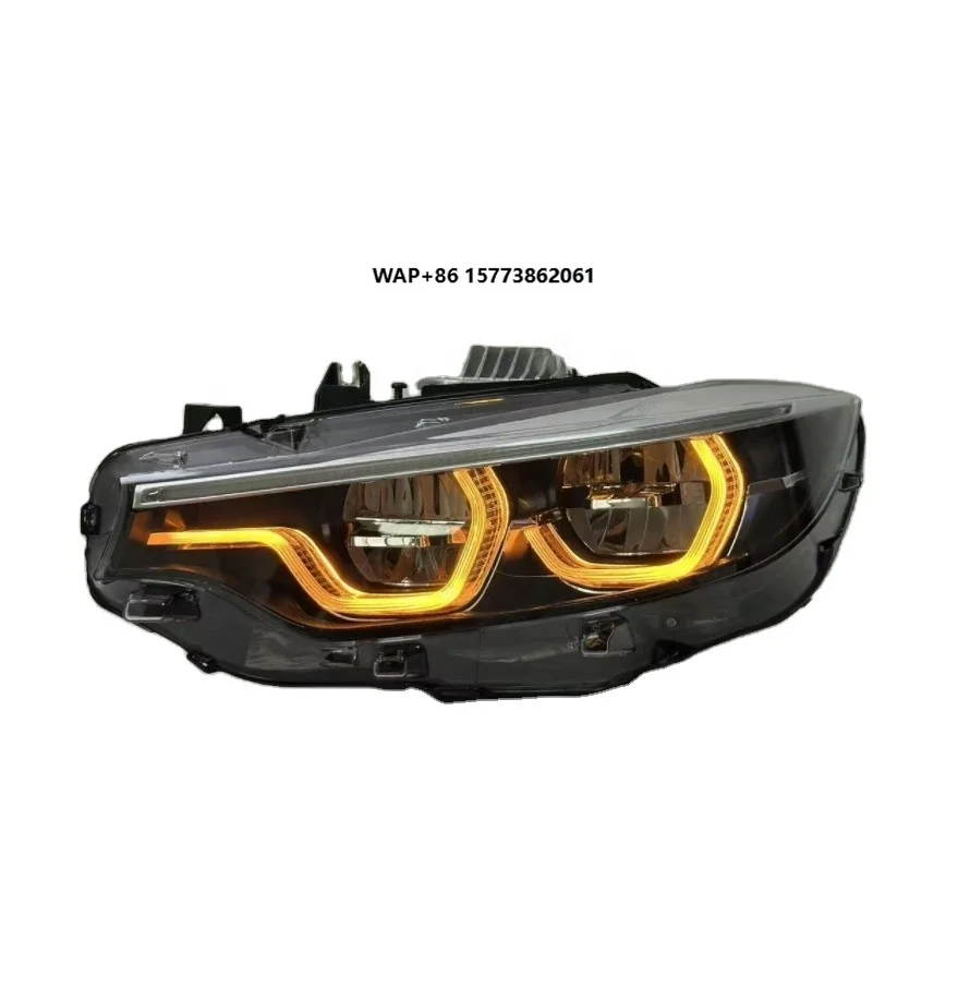 

DRL V2 Ikon Style LED Headlight BMX F32/F80/F82 M3/M4 LCI 6000K New Front Lights