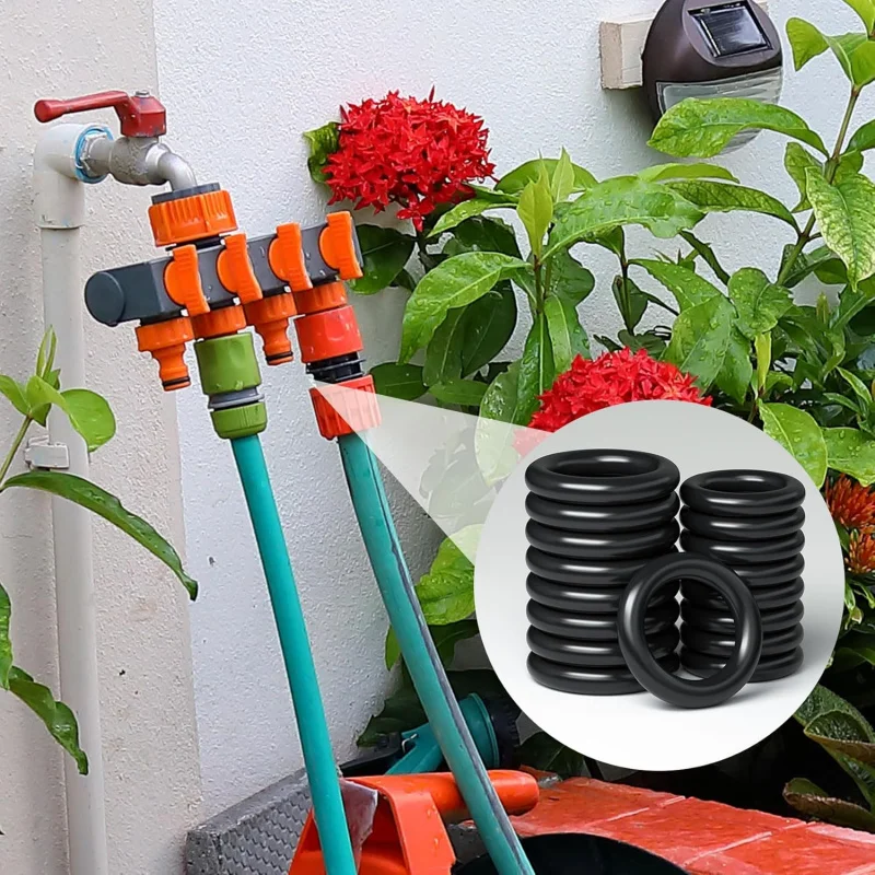 40 حلقات دائرية لغسالة الضغط الكهربائية 1/4 بوصة، 3/8 بوصة، M22 وصلة توصيل سريعة (20 قطعة 1/4 + 20 قطعة #6