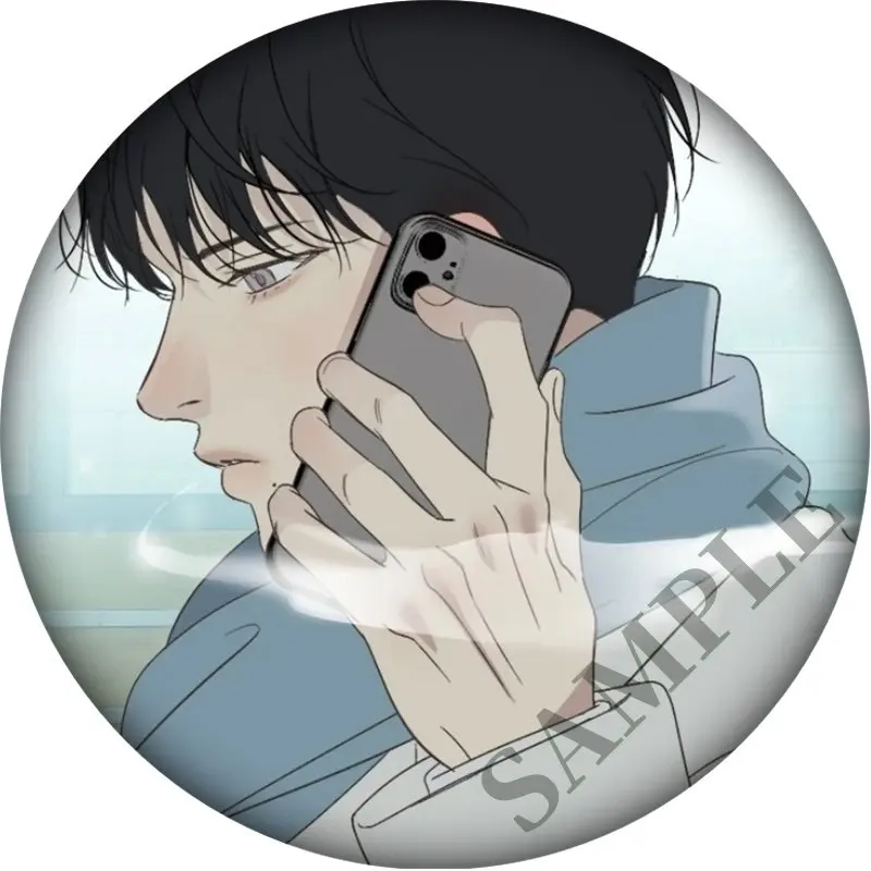 58 мм корейский BL Manhwa подсветка косплей значок аниме брошь булавка аксессуары для одежды украшение рюкзака подарок