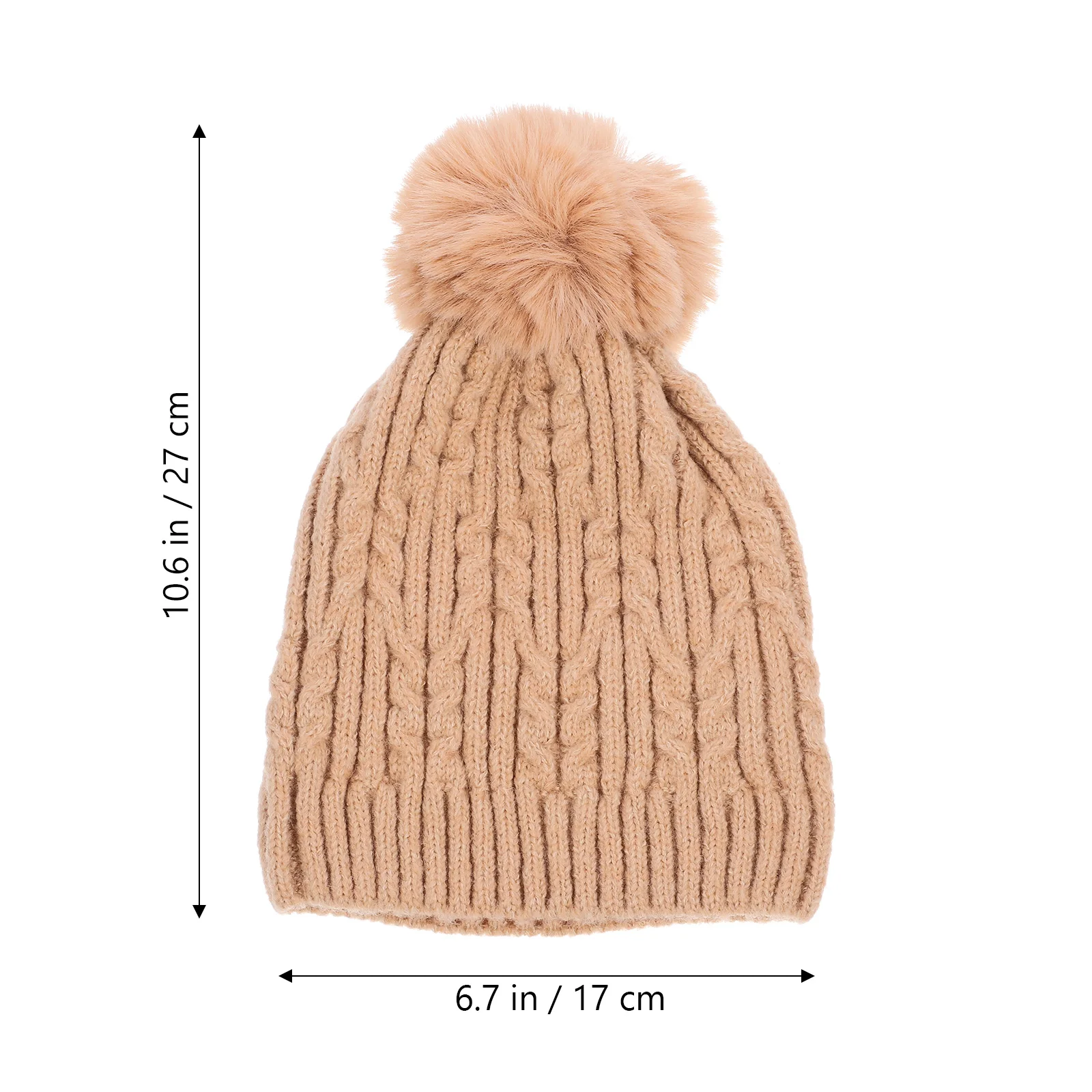 

Solid Color Knit Hat Retro Warm Fashion Casual Winter Knit Beanie Hat Women Winter Caps Winter Hats