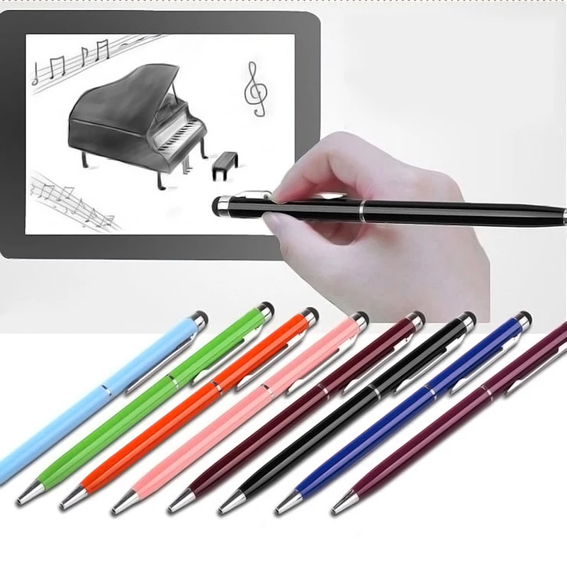 10/20 Pack Stylus Pens for Touch Screens Stylus Pen for Tablets Kindle & Black Ink Ballpoint Pens-2 in 1 Stylist pen for Screens