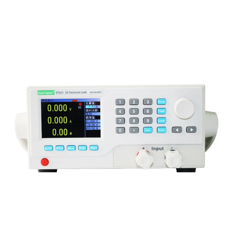 ET5303 5304 DC carga electrónica programable probador de resistencia de aislamiento de batería conmutación y prueba de cargador de fuente de alimentación lineal