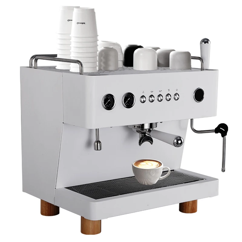 

Gemilai CRM3143A Oem Kahve Makinasi 15bar and Cappuccino with Milk Manual Comercial Self Service Coffee Machine