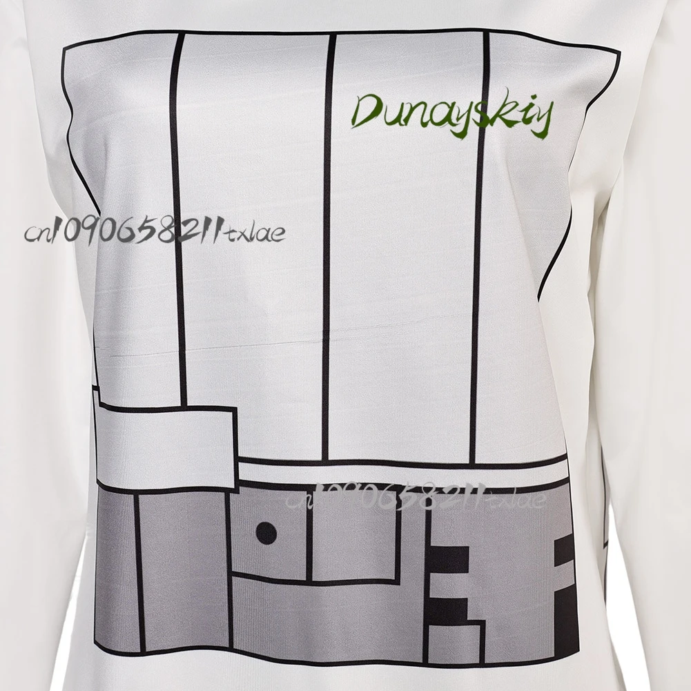 Momo Ayase Cosplay Costume Anime Dandadan White Long Sleeved Shirt Hoodie Outfits Halloween Carnival Party Customized