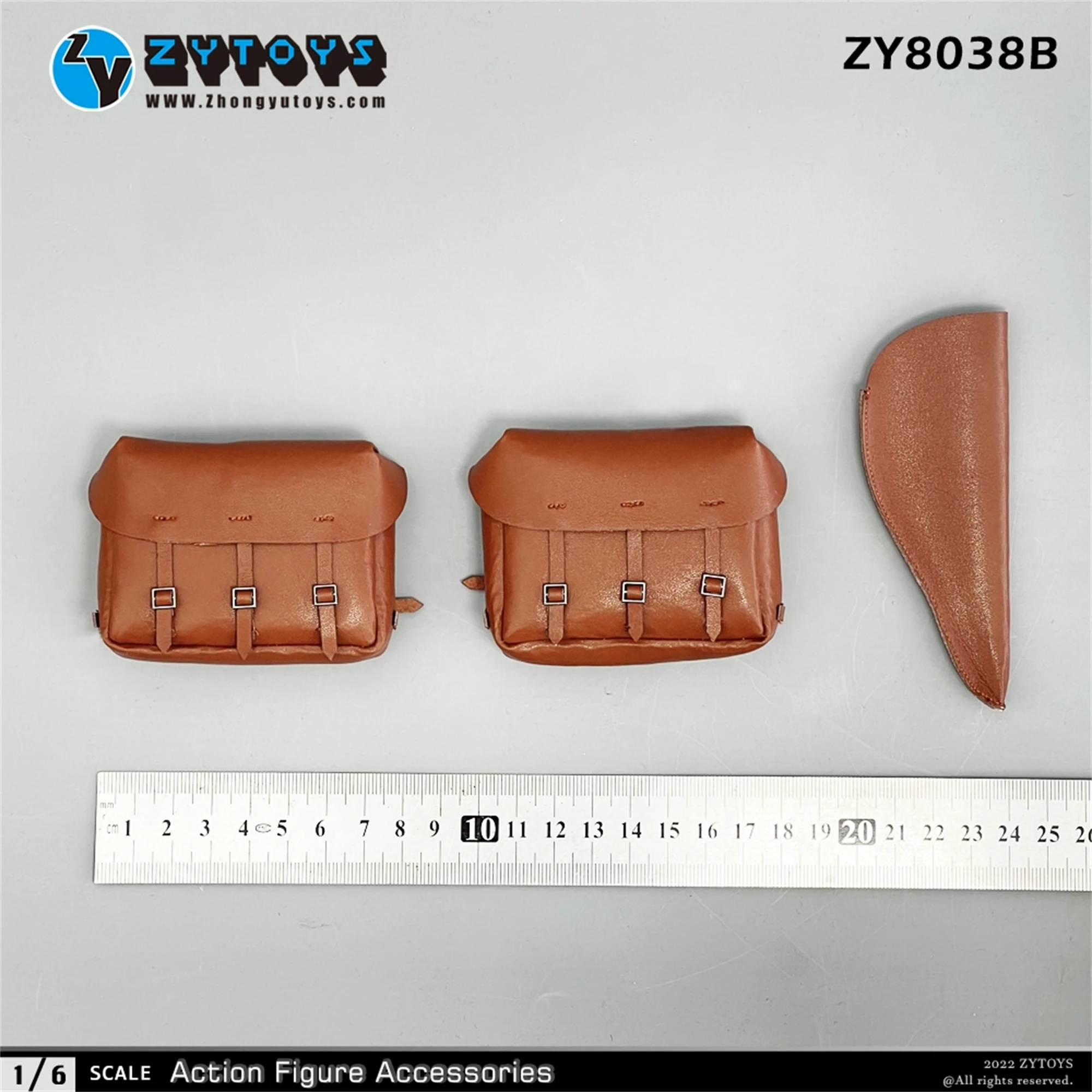 ZYTOYS 1/6 ZY8038B US Army รถจักรยานยนต์ชุดกล่องเครื่องมือ Satchel Haversack รุ่น DIY 12 ''หุ่นฟิกเกอร์ทหารฉาก