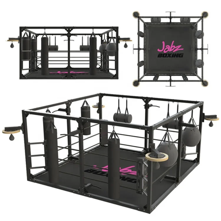 ¿Qué es el ring boxeo profesional de 4x4 metros y por qué es ideal para entrenamientos en casa o pequeñas academias?