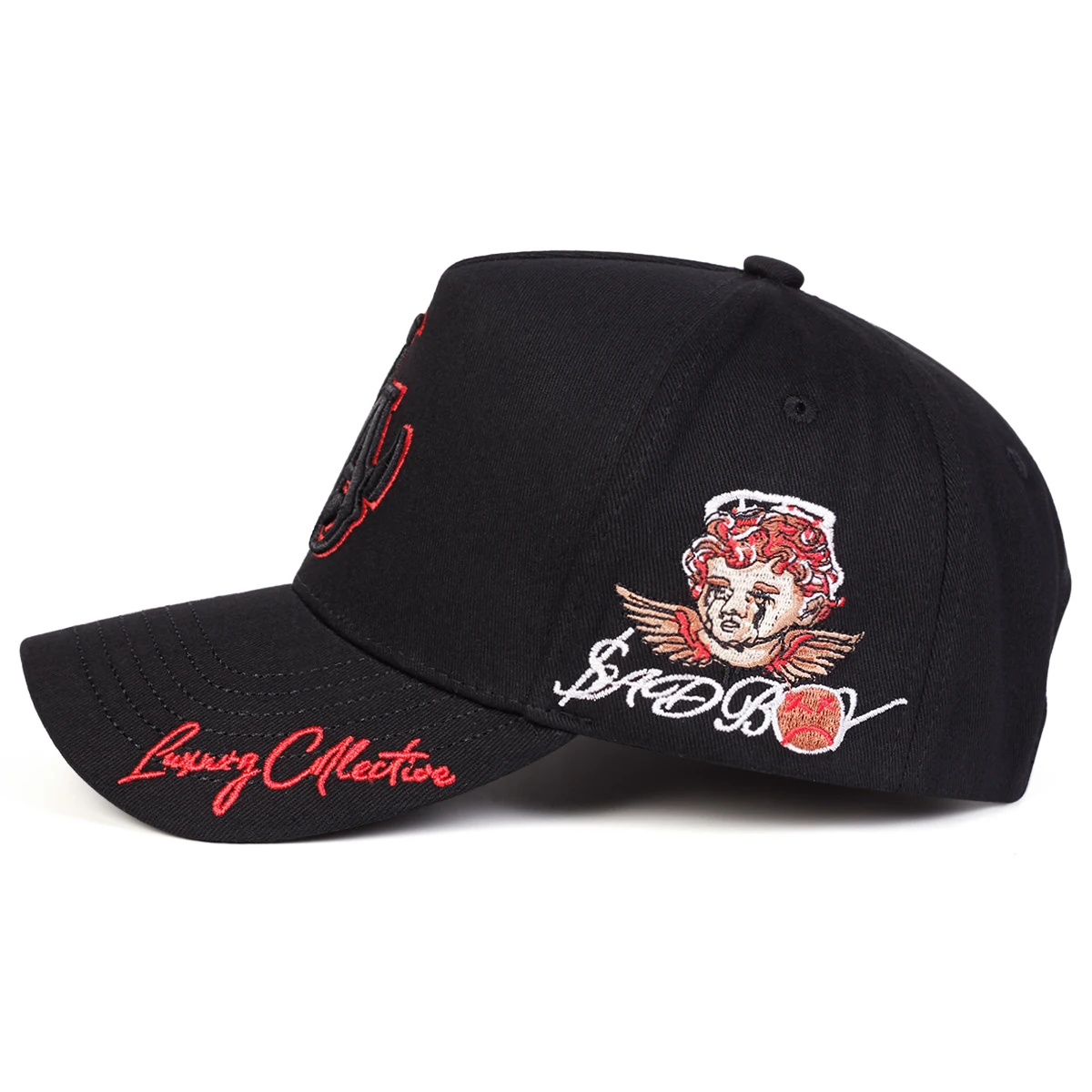 للجنسين LA الحب التطريز قبعات البيسبول ربيع الخريف في الهواء الطلق قابل للتعديل قبعات عادية واقية من الشمس قبعة قبعة رياضية