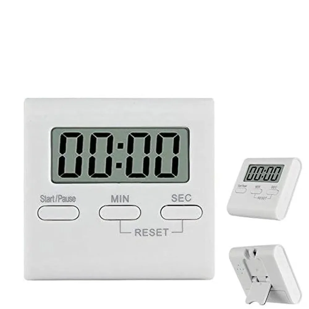 Temporizador Digital magnético con recordatorio de cocina, temporizador de cocina con soporte trasero con alarma fuerte, temporizador de cuenta atrás, utensilio de cocina