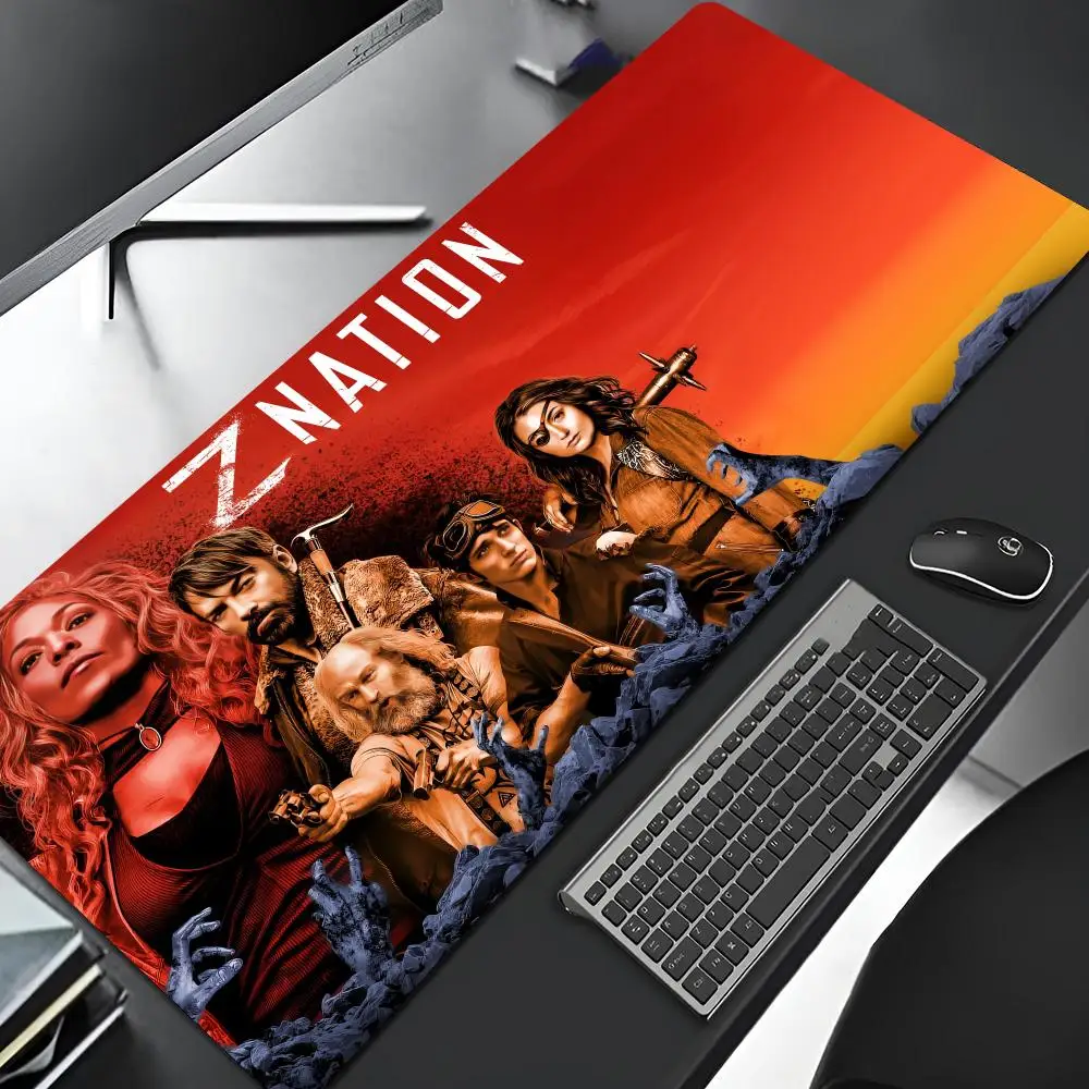 Z Nation Mouse Pad Cartoon Lockedge Large Gaming Pad Computer Gamer Keyboard Mat Desk Mousepad PC Desk Pad
